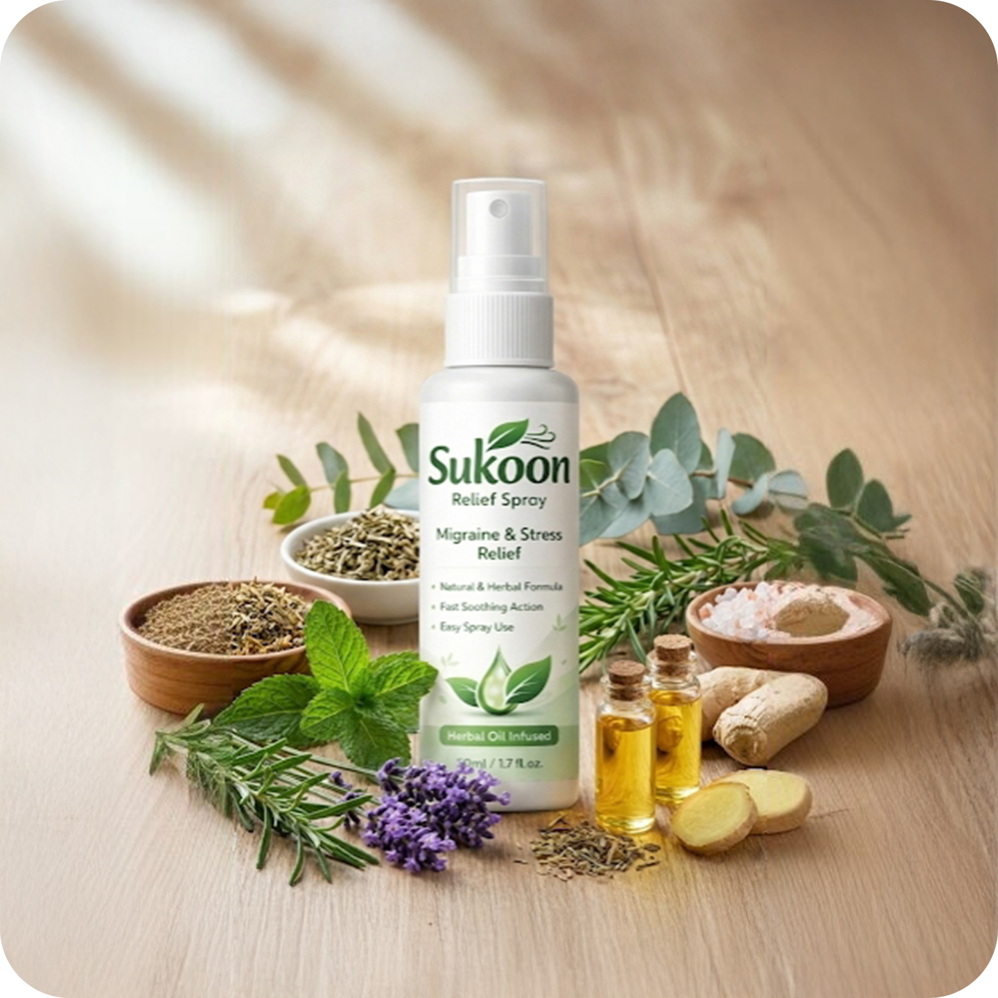 Sukun Relief Spray Bottle